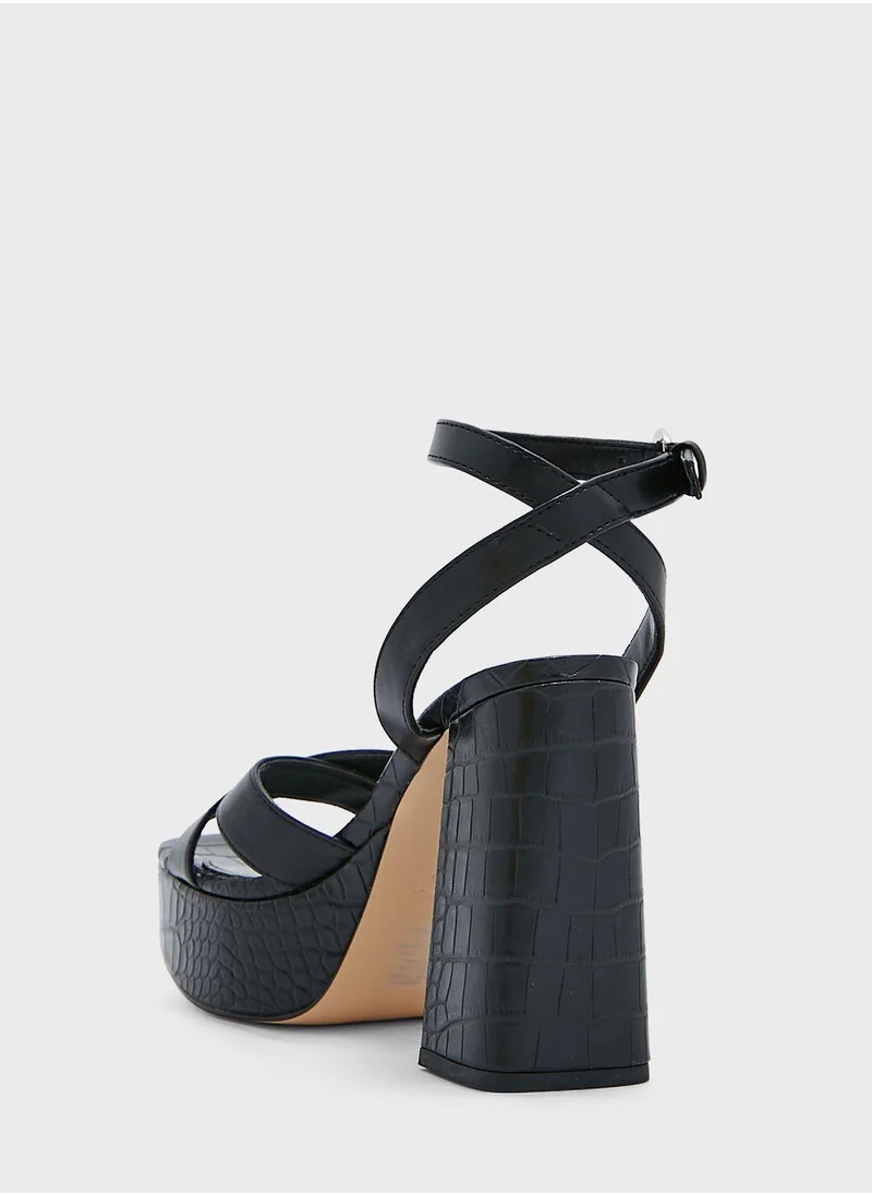 ناين ويست Open Toe High Heel Sandals