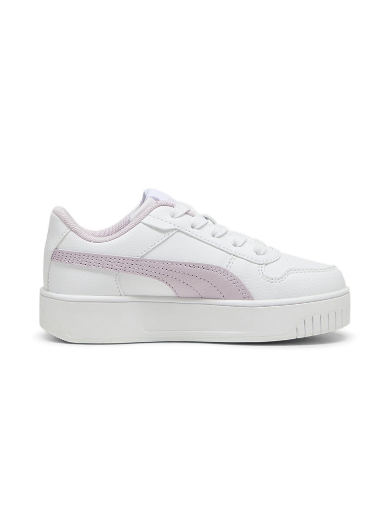 PUMA Carina Street Girls White Sneakers - Image 5