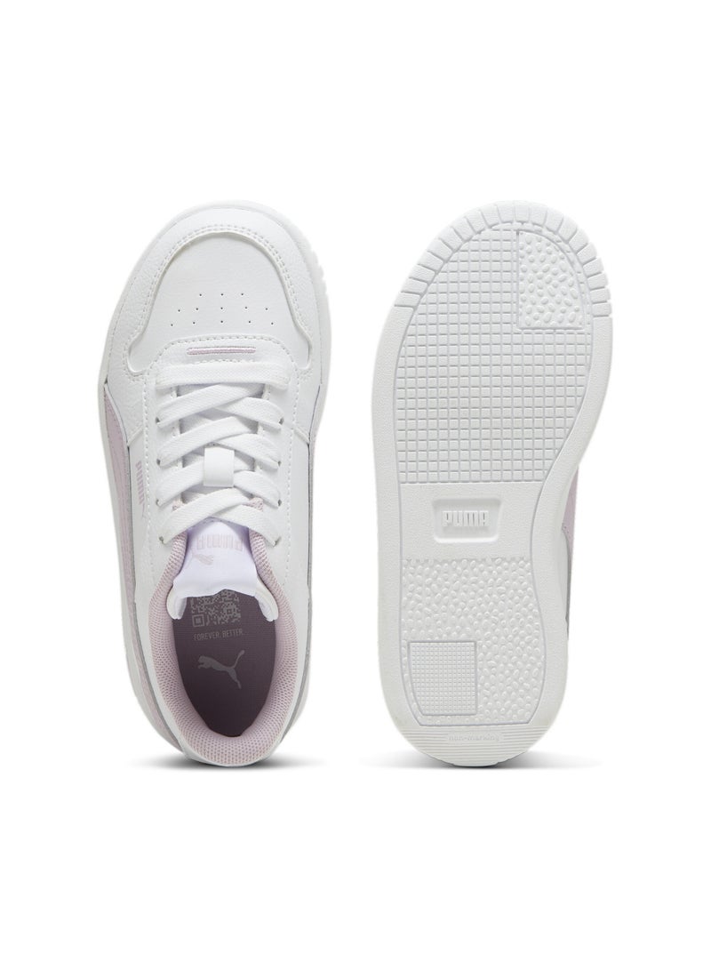 PUMA Carina Street Girls White Sneakers - Image 4