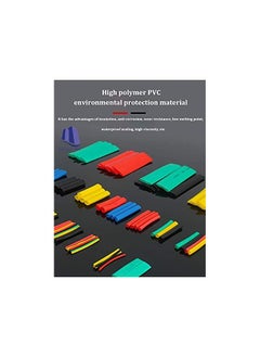 Royal Apex Royal Apex 530pcs/set Heat Shrink Tube 6 Colors 11 Sizes Tubing Set Insulation Shrinkable Tube Assortment Electronic Polyolefin Ratio 2:1 Wrap Wire Cable Sleeve Kit for DIY  - Image 3