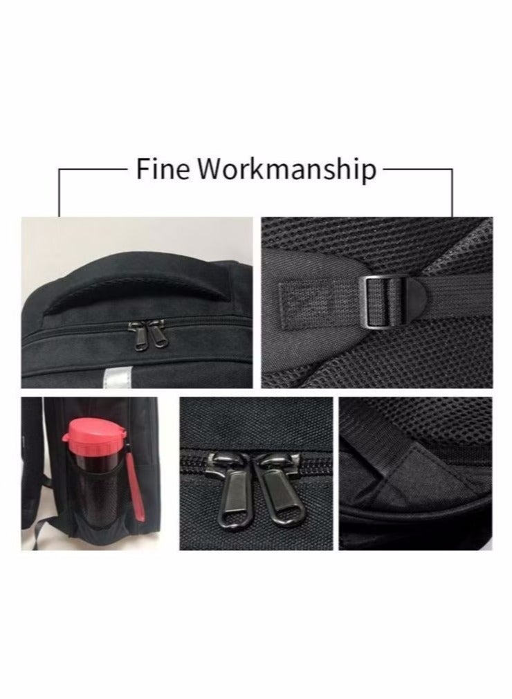 In Air 3 Pcs Set School Backpack Set For Boys Girls Teenagers Laptop 16 inch SchoolBag Crossbody Satchel Pencil Case Children - Image 4