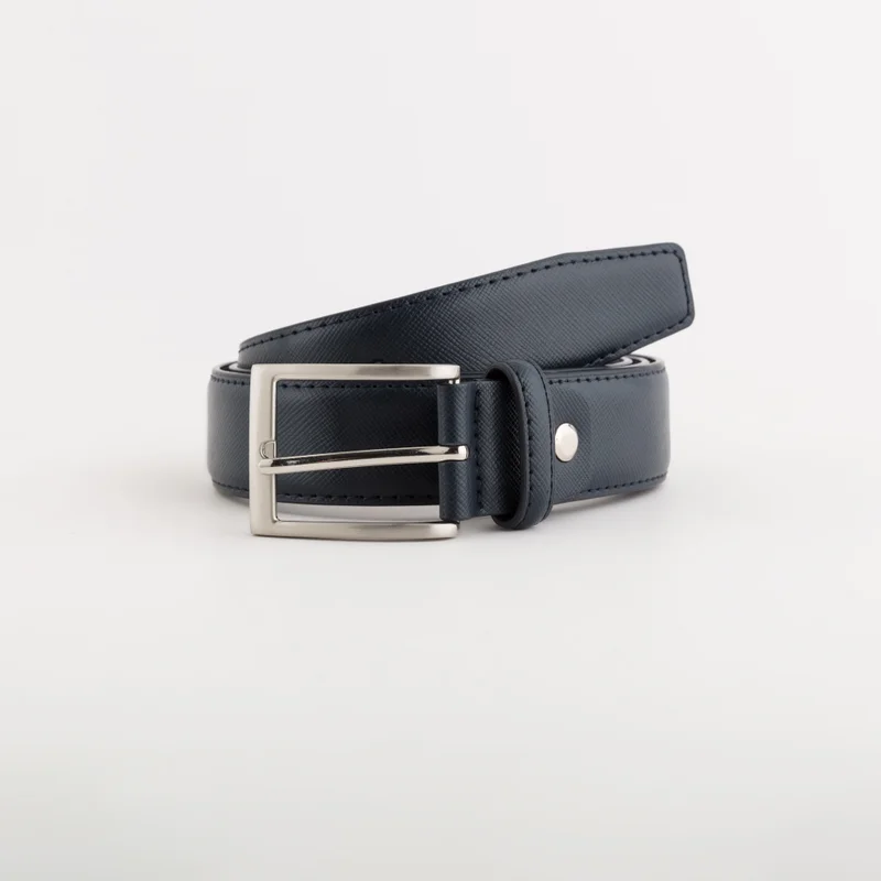 كاربيزا Leather Belt Medium Blue