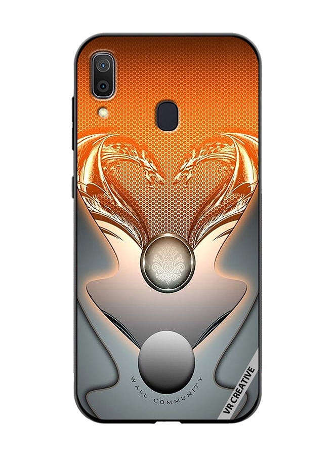 VR CREATIVE Protective Case Cover For Samsung Galaxy A30 Wall Community Design Multicolour - Image 1