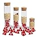 FIGURESLAB 24Pce Red Polyhedral D4 Dice Set Roleplaying Healing Potion Bottles with Cork Lids for RPG Board Table Gaming Compatible with Dungeons and Dragons DD MTG Accessories - Image 2
