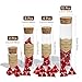 FIGURESLAB 24Pce Red Polyhedral D4 Dice Set Roleplaying Healing Potion Bottles with Cork Lids for RPG Board Table Gaming Compatible with Dungeons and Dragons DD MTG Accessories - Image 4