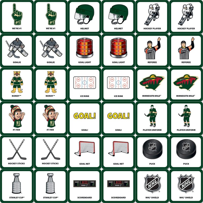 Master Pieces NHL unisex Matching Game - Image 3
