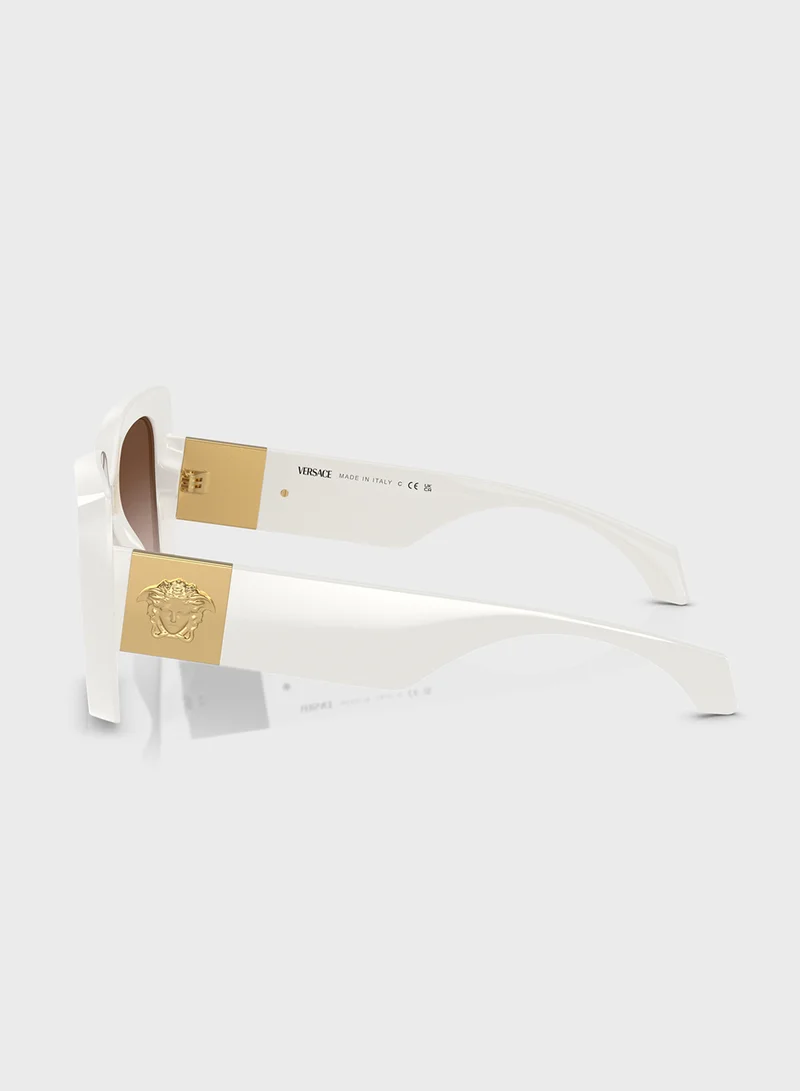VERSACE 0Ve4467U Square Sunglasses