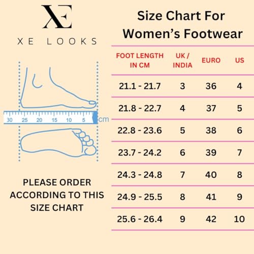 XE Looks Women's Tan Doctor Slippers | Elegant Perforated Design with Cushioned Wedge Sole | Superior Comfortable and Durable Doctor Slipper For Girls & Women - Image 3