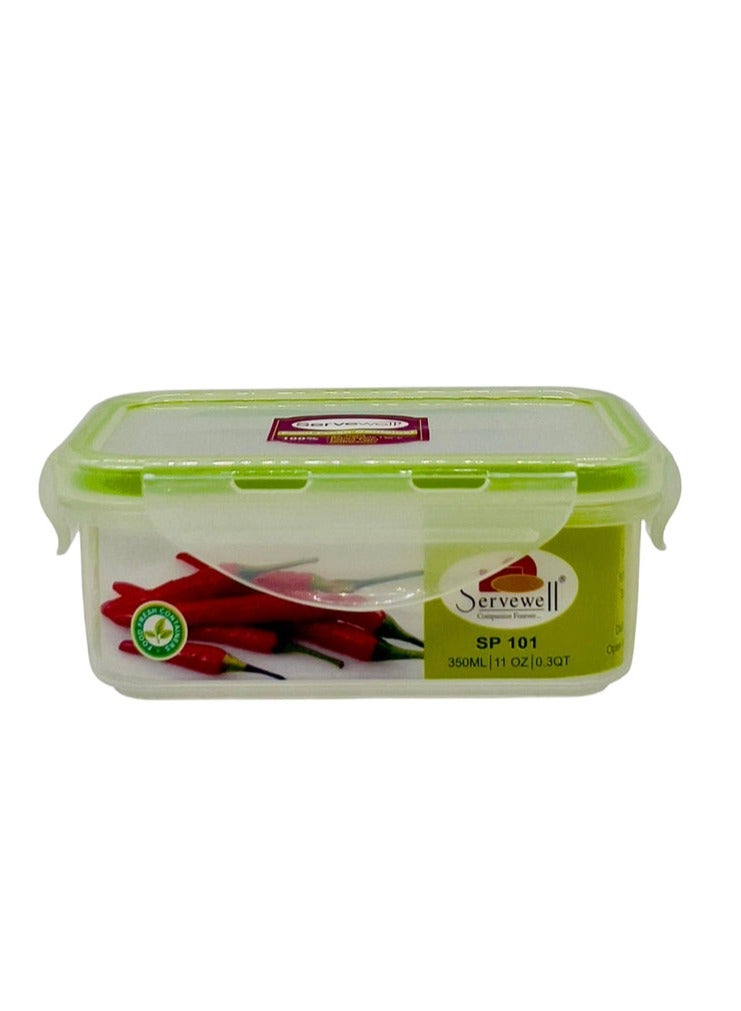 SERVEWELL Rectangular Food Container 350ml- SF9131 - Image 1