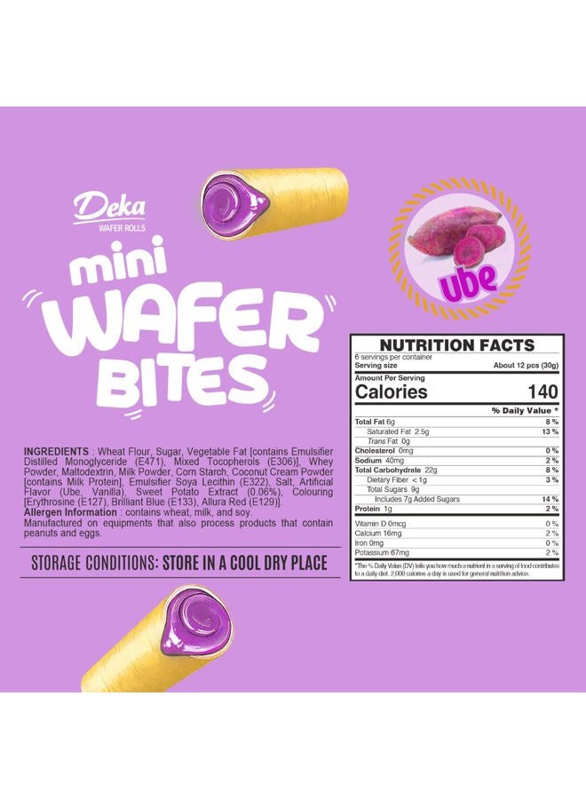 Jans Deka Ube Mini Wafer Bites 200 g - Image 2