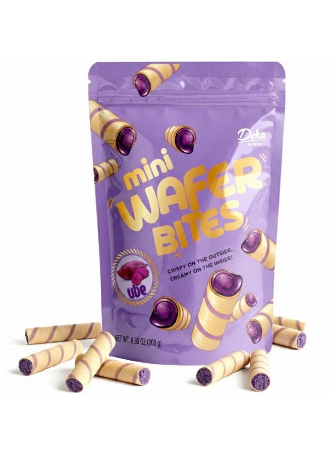 Jans Deka Ube Mini Wafer Bites 200 g - Image 1