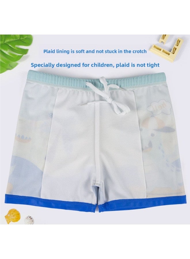 Loquat 2023 Children's Swimming Trunks Boys Big Children Baby Little Boy Swimming Suit Quick-drying Boxer Swimming Trunks Wholesale-Color:3113 Lake Blue- - Image 5