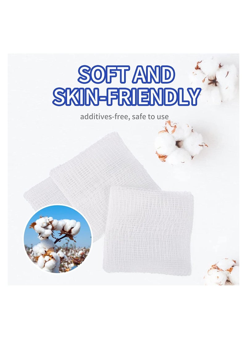 Generic - 30pcs 7.5x7.5 Disposable Gauze Swabs Bleeding Stop Gauze Absorbent Cotton Gauzes - Image 1