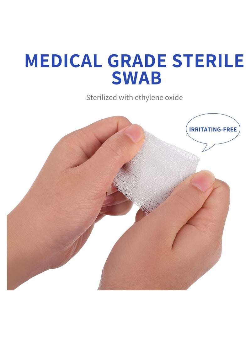 Generic - 30pcs 7.5x7.5 Disposable Gauze Swabs Bleeding Stop Gauze Absorbent Cotton Gauzes - Image 1