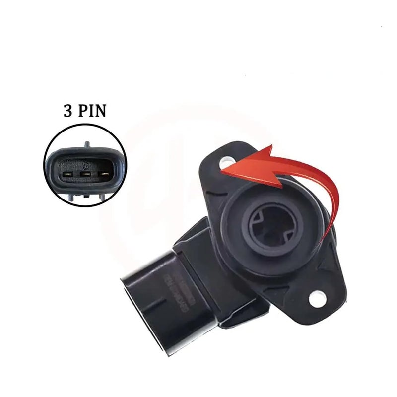 مقبس صمام مستشعر الخانق متوافق مع سوزوكي سيرفو HG21S OEM 13420 86G01 - Image 3