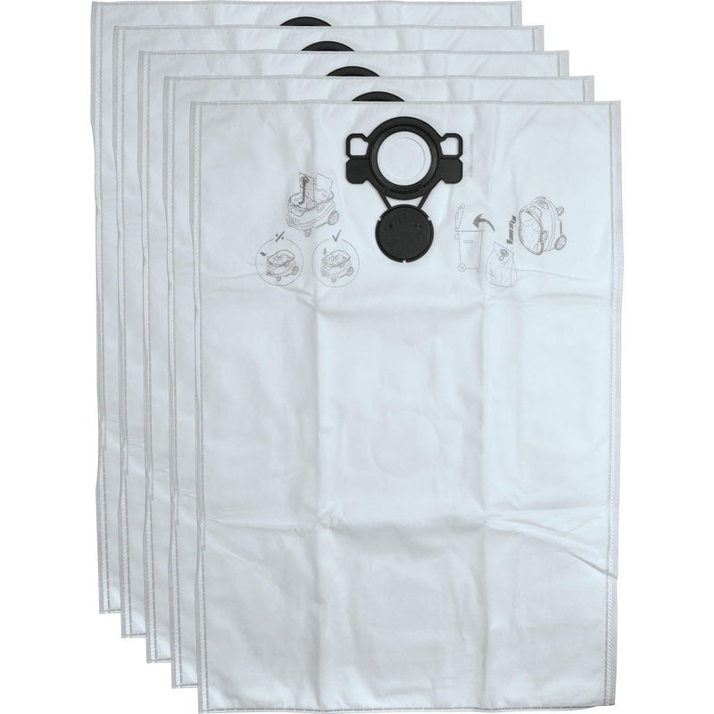 Makita Makita W107418353 Fleece Filter Bag, 5/pk, VC4210  - Image 1