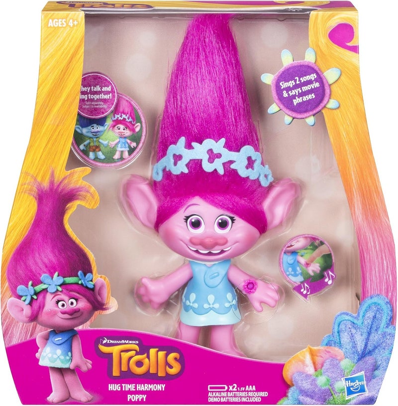 Trolls DREAMWORKS TROLLS Poppy Hug Time Harmony Figure - Image 4