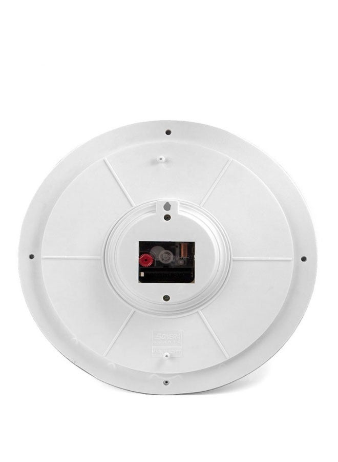 Sonera Wall Clock - 9241 -Analog-Quartz- Round- Purple Frame - White Dial . - Image 2