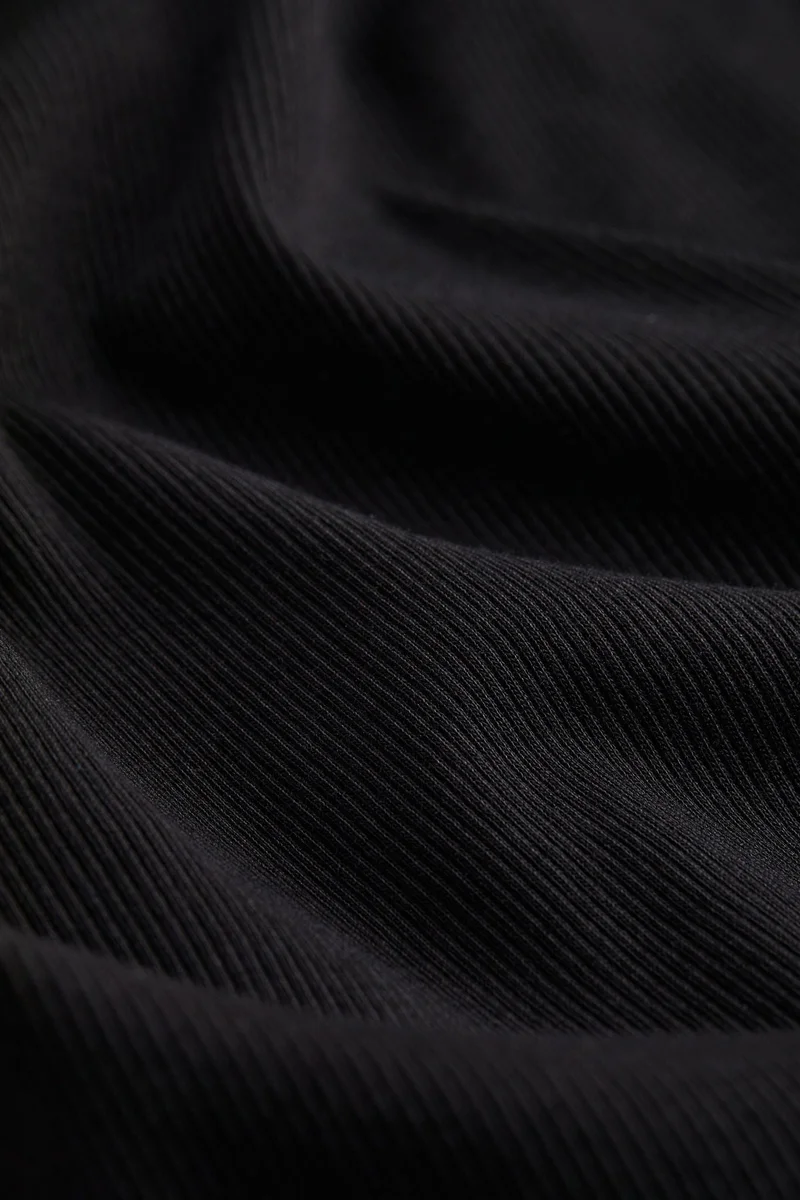 H&M Ribbed Jersey Top