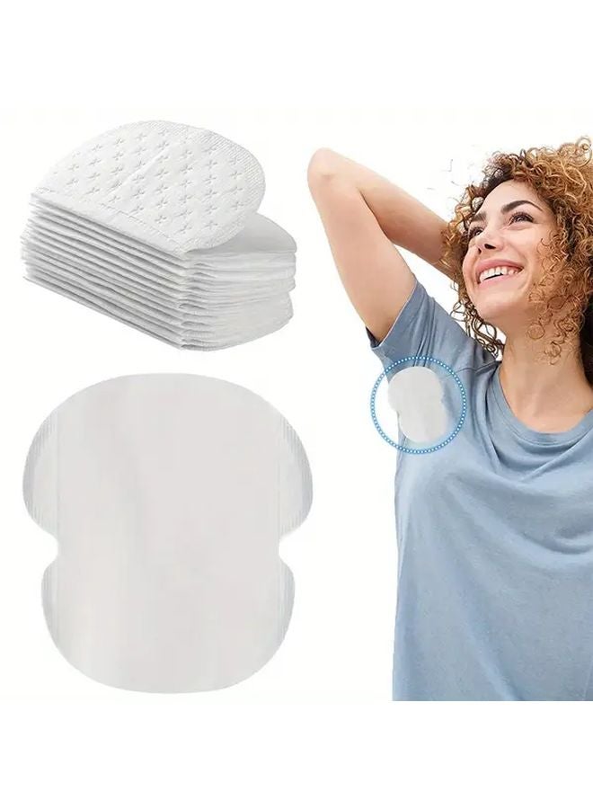 Disposable Quick Dry Underarm Sweat Pads 50pcs Invisible Breathable Leak Proof - Image 2