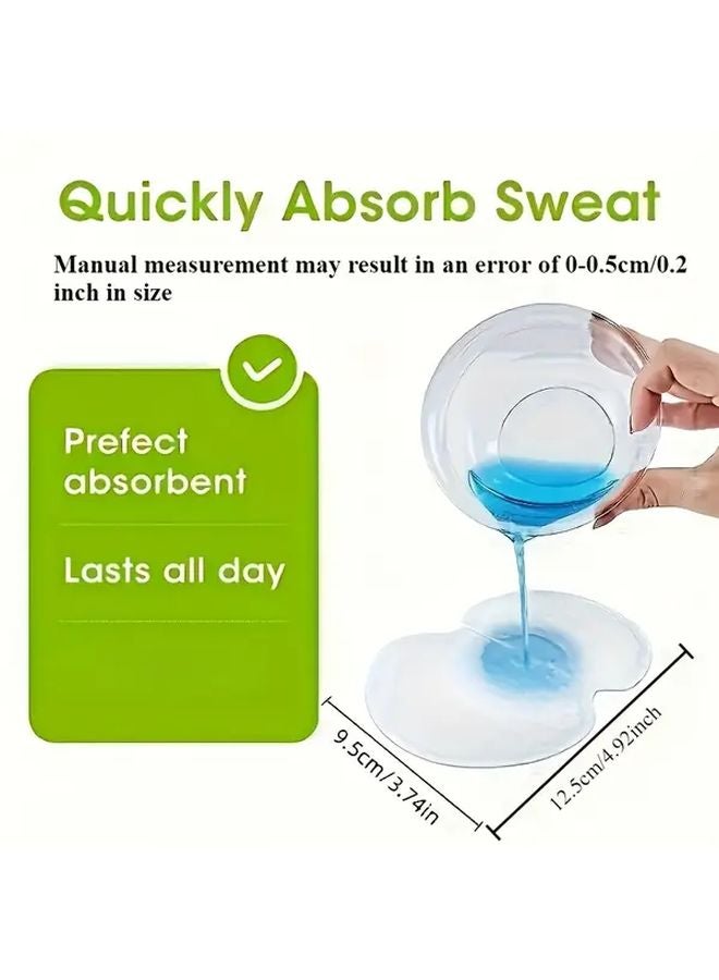 Disposable Quick Dry Underarm Sweat Pads 50pcs Invisible Breathable Leak Proof - Image 4