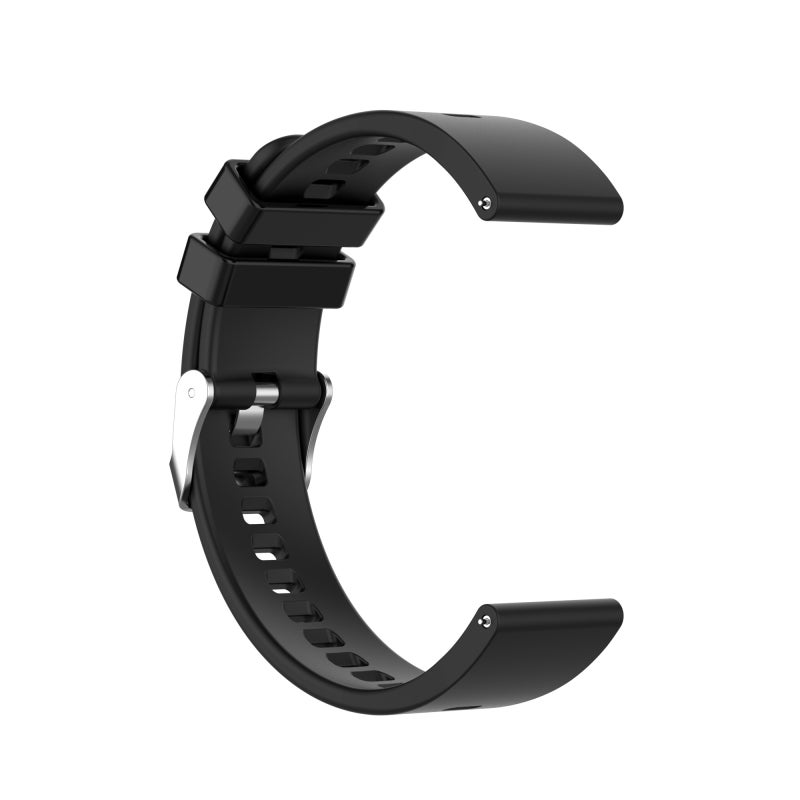 erorex For Huawei Honor Watch Es Silicone  Watch Band(Black) - Image 3