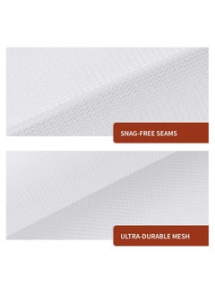 Generic Mesh Laundry Bag for Delicates, Wash Bags for Underwear and Lingerie, Makeup Organizer Bag, Medium, 40 * 50CM  - Image 4