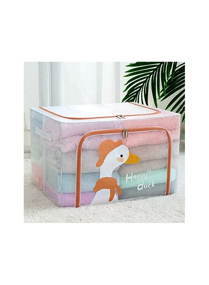 Spaceshoop Storage Box Metal List Storage Box Folding Internal Metal Chassis 100L Assorted Shapes - Image 1