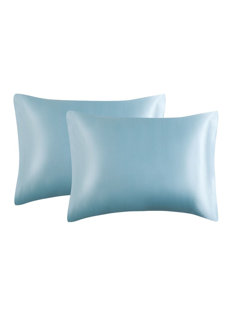 Y&D 2-Piece Simple Solid Colour Pillow Case Cover  - Image 1