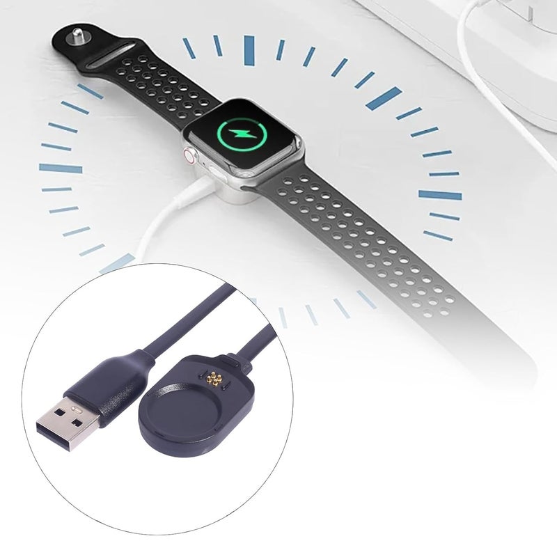 سلك شحن 4 دبابيس لساعات كابتن الذكية الجيل الثاني، كابل طاقة USB C/USB، سلك الساعة - Image 2