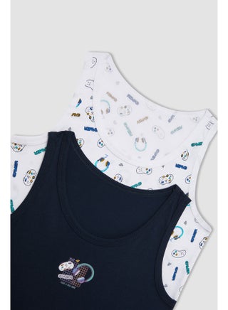 Boy Regular Fit Underwear Top - 2 Pack