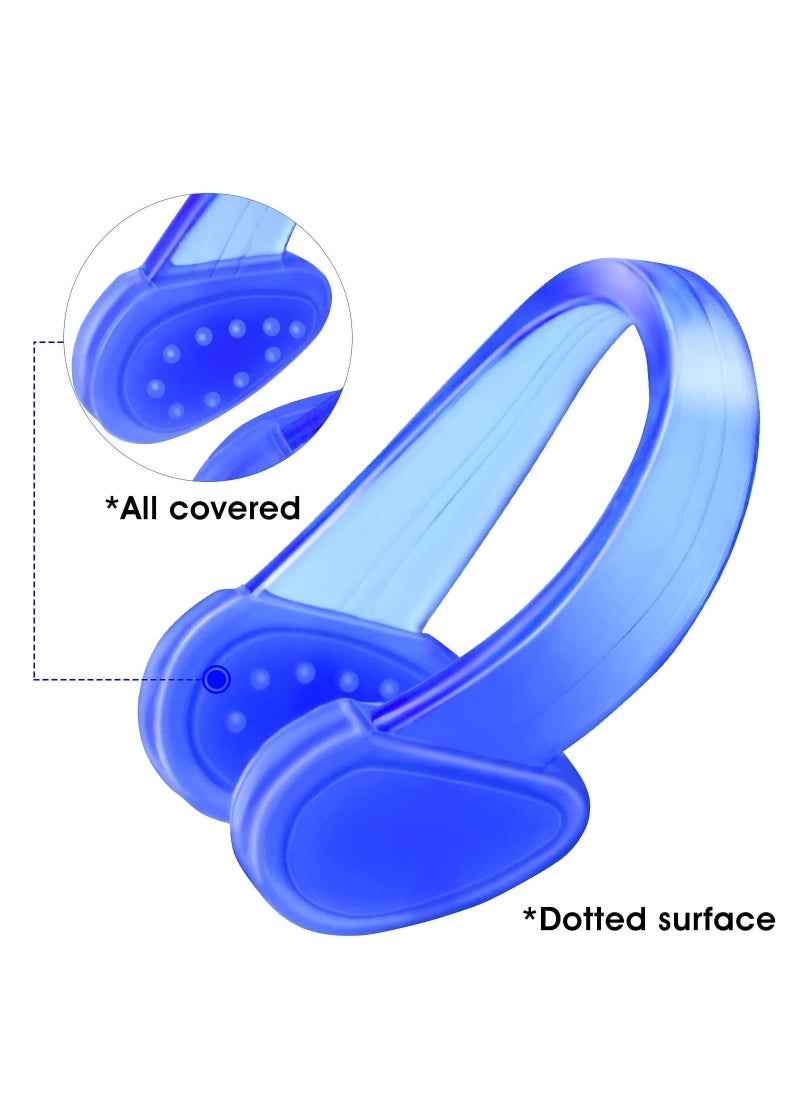 Generic Swimming Nose Clips for Kids, Waterproof Silicone Swimming Nose Clip for Adults, Nose Plugs for Training Protector Water Sport Beginners 4Pcs  - Image 4