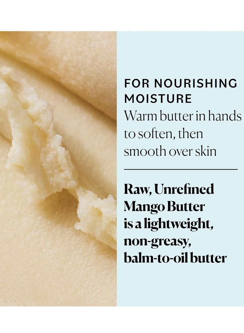 Sky Organics Mango Butter for Body & Face Raw and Unrefined Nourishing 16 Oz - Image 3