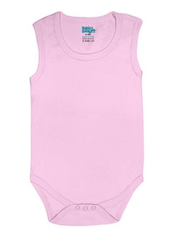 BabiesBasic 100% Super Combed Cotton, Sleeveless Bodysuit, for New Born to 24months. Set of 3, Pink, Lavender, L.Pink - pzsku/Z9A0B2E65588C9B7A8D91Z/45/1741184713/00893282-3cb3-4ba1-a10c-368d173ce847