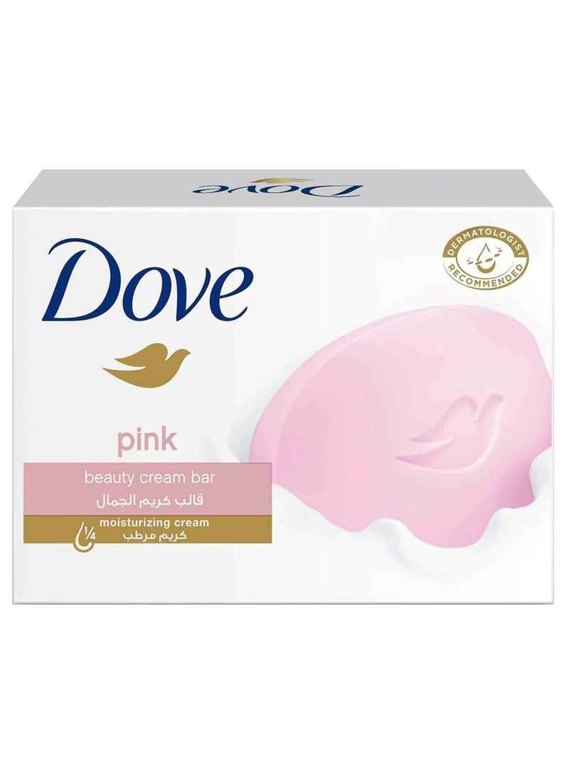 دوف صابون بيوتي بار وردي 125جرام