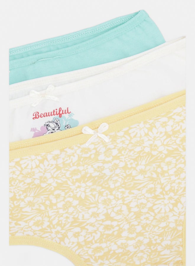 Carina Pack of 3 Colored Brief Panties - Image 2