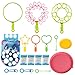 YouCute Bubble Wands kit Party Favors for Kids Bulk Toys Party Supplies Christmas Birthday Wedding Bath Time Gifts for Boys Girls Various - Image 3