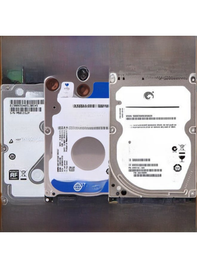 Spot Notebook Hard Disk 500g 320g 160g 250g 1T 2TB 2.5 Inch Mechanical Hard Disk HDD-Capacity:500g [9mm Thick]]  - Image 1