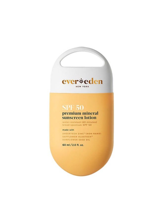 Evereden Kids Sunscreen SPF 50: Premium Mineral Sunscreen for Toddlers, Kids, and Whole Family - UVA/UVB Protection, Non-Toxic, Water-Resistant - Suitable for face and body - FSA Eligible  - Image 1