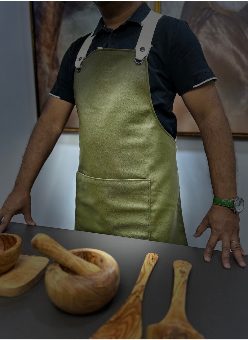 Yako & Co Vegan (Grained Leather Look)  Apron (Portugal)  - Image 3