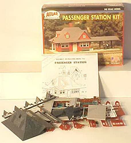ATLAS MODEL 706 Passenger Station Kit HO - Image 3