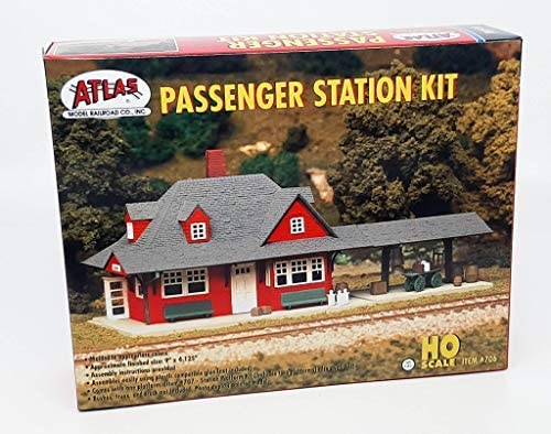 ATLAS MODEL 706 Passenger Station Kit HO - Image 2