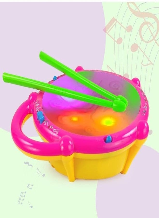 TEMSON Flash Drum for Kids - Musical Drum Toy, Sound and Light Toys for Kids, Musical Instrument Toy - Image 2