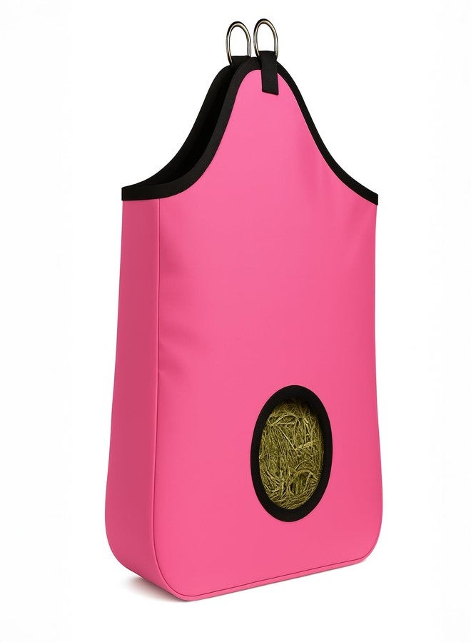 AJ Tack Hay Bag Pink - Image 1