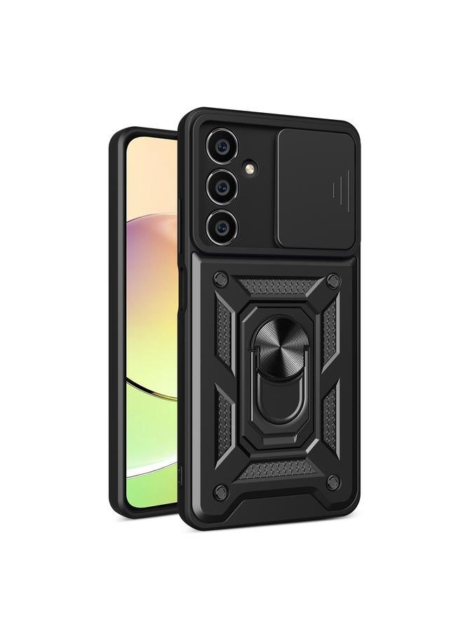 S-TOP Case For Samsung Galaxy M54 5G Sliding Camera Cover Design TPU+PC Phone Case - Image 1