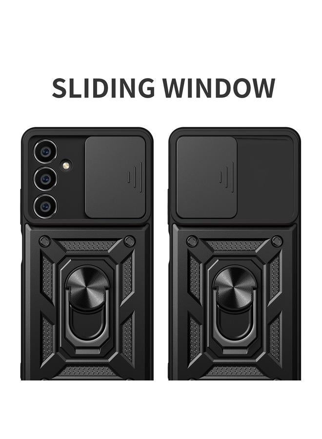 S-TOP Case For Samsung Galaxy M54 5G Sliding Camera Cover Design TPU+PC Phone Case - Image 4