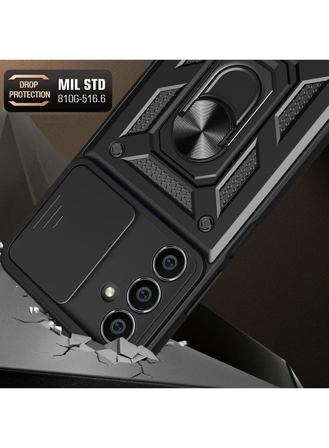 S-TOP Case For Samsung Galaxy M54 5G Sliding Camera Cover Design TPU+PC Phone Case - Image 5