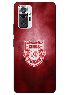 Service Zone Protective Printed Mobile Cover PSL Kings Panjab For Xiaomi Redmi Note 10 Pro 