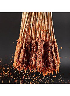 ماركة غير محددة خَلّة شيش طاووق خشب طبيعي – أعواد شواء للحوم والخضار والكباب  - Image 3