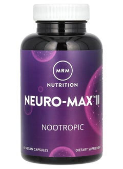 MRM Nutrition Neuro-Max II 60 Vegan Capsules 